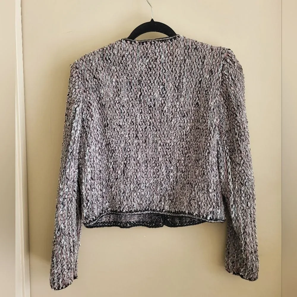 Capriccio by Estelle Gracer Heavy Textured Bouclé Jacket (1997)